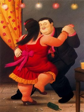Par Amor al Arte Fernando Botero Peinture à l'huile